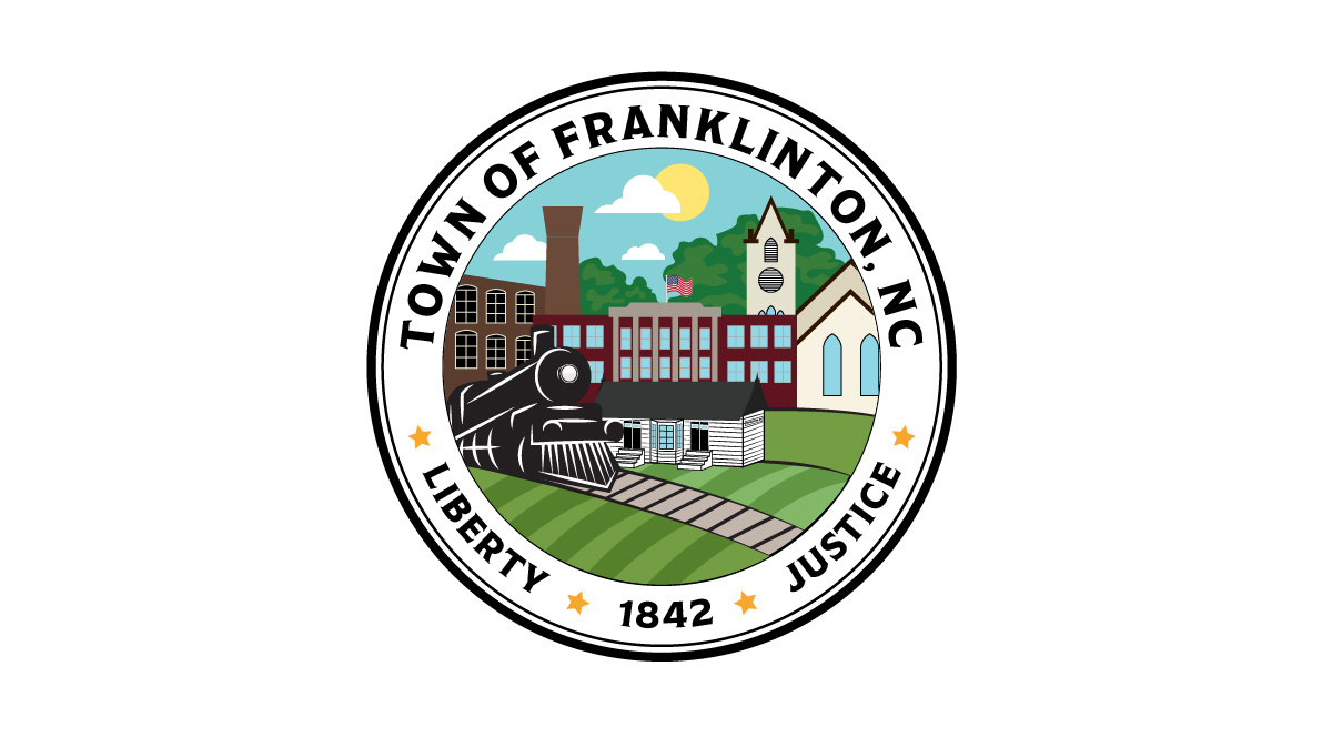 Circular logo for the Town of Franklinton